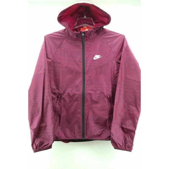 Nike Mens Full Zip Windbreaker Jacket Size XL